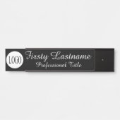 Plaque de nom de porte de bureau professionnel élé (Devant)