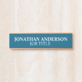 Plaque de nom de porte de bureau professionnel mod (Devant)