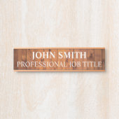 Plaque de nom de porte de bureau professionnel mod (Devant)