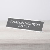 Plaque de nom de porte de bureau professionnel mod (Devant)