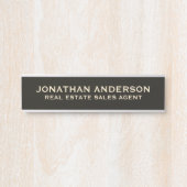Plaque de nom de porte de bureau professionnel mod (Devant)