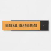 Plaque de nom de porte de bureau professionnel mod (Devant)