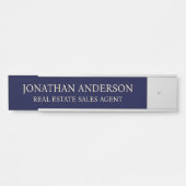 Plaque de nom de porte de bureau professionnel mod (Devant)