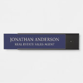 Plaque de nom de porte de bureau professionnel mod (Devant)