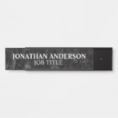 Plaque de nom de porte de bureau professionnel mod (Devant)
