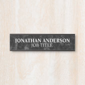 Plaque de nom de porte de bureau professionnel mod (Devant)