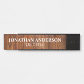 Plaque de nom de porte de bureau professionnel mod (Devant)