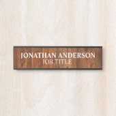 Plaque de nom de porte de bureau professionnel mod (Devant)