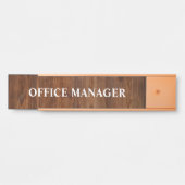 Plaque de nom de porte de bureau professionnel mod (Devant)