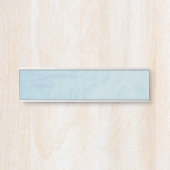 Plaque de nom de suspension de marbre (Devant)