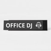 Plaque de nom DJ Office (Devant)