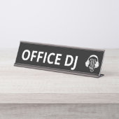 Plaque de nom DJ Office (Devant)