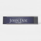 Plaque de nom du bureau comptable (Devant)