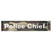 Plaque de nom du bureau de camescope du chef de la (Devant)