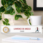 Plaque de nom du bureau de lancement Ax
