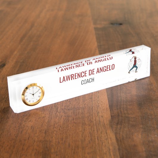 Plaque de nom du bureau de lancement Ax (Taille)