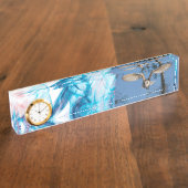 Plaque de nom du bureau d'hiboux (Taille)