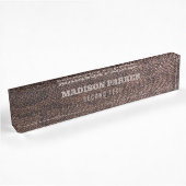 Plaque de nom du bureau d'impression Snakeskin Bro