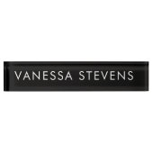 Plaque de nom du bureau du chef (Devant)