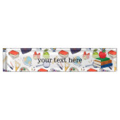 Plaque de nom du bureau du motif scolaire (Devant)