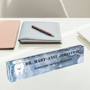 Plaque de nom du bureau pour les professionnels de