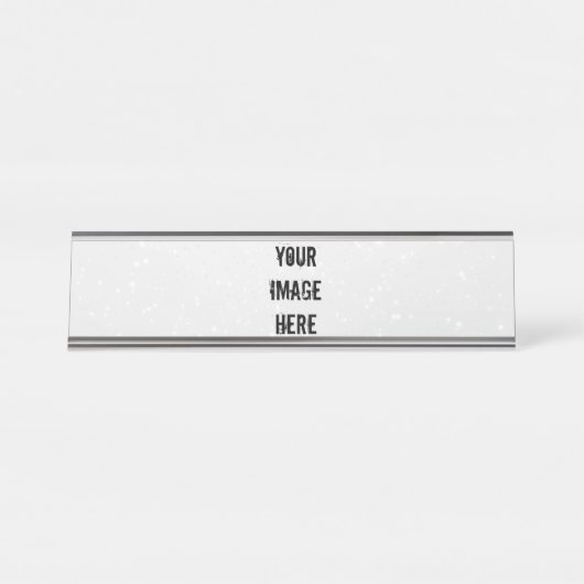 Plaque de nom entièrement personnalisable (Devant)