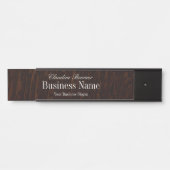 Plaque de nom personnalisable pour artisan créateu (Devant)