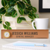 Plaque de Nom Personnalisée | Étiquette de Bureau 