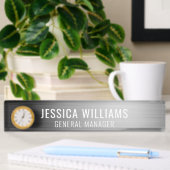 Plaque de Nom Personnalisée | Étiquette de Bureau