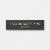 Plaque de nom personnalisée professionnelle pour p (Devant)