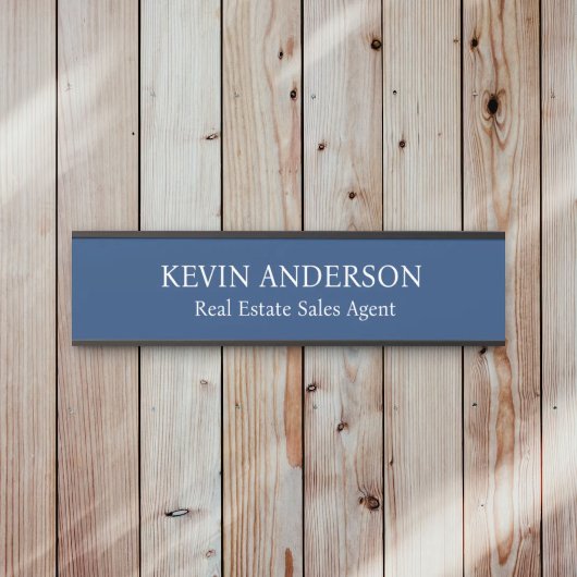 Plaque de nom personnalisée professionnelle pour p