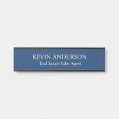 Plaque de nom personnalisée professionnelle pour p (Devant)