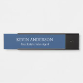 Plaque de nom personnalisée professionnelle pour p (Devant)