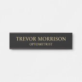 Plaque de nom personnalisée professionnelle pour p (Devant)