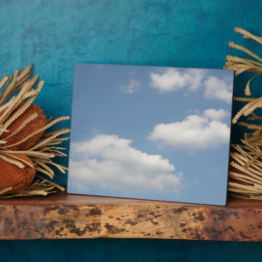 Plaque de nuages de cumulus de fluffage (Côté)