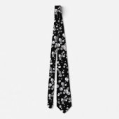 Plaque de papier cravate de confetti d'or (Dos)