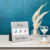 Plaque de patinage artistique pour fille avec Ease (Insitu)