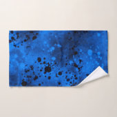 Plaque de peinture bleue rétro (Serviette à main)