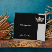 Plaque de photo de royauté de concours personnalis (Côté)