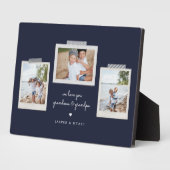 Plaque de photo instantanée avec sentiments joyeux (Côté)