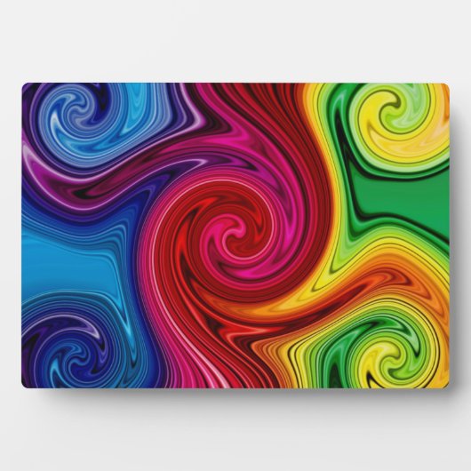 Plaque de photo Spectrum Swirl (Devant)