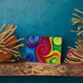 Plaque de photo Spectrum Swirl (Côté)