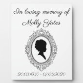 Plaque de photos personnalisées encadrée (Devant)