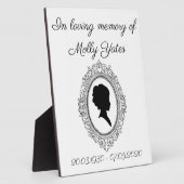 Plaque de photos personnalisées encadrée (Côté)