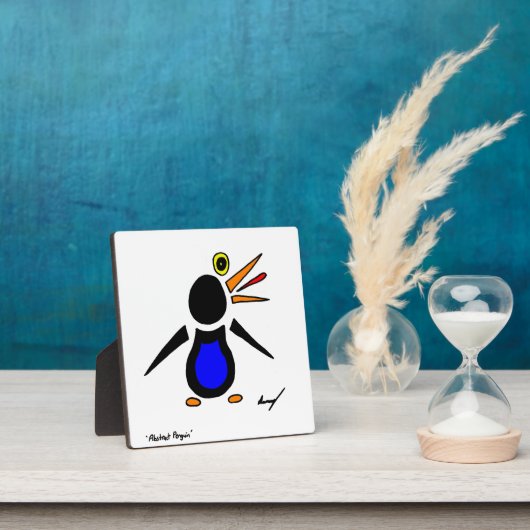 Plaque de pingouin Abstraite (Insitu)