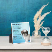 Plaque de poème maman - Chih Tzu Chien Design (Insitu)