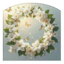 Elegant Floral Calm Art –Garden & Outdoor Décor