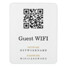 Mot de passe Wifi et code QR réseau personnalisé