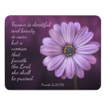Proverbes 31:30 - Une femme qui craint le Seigneur