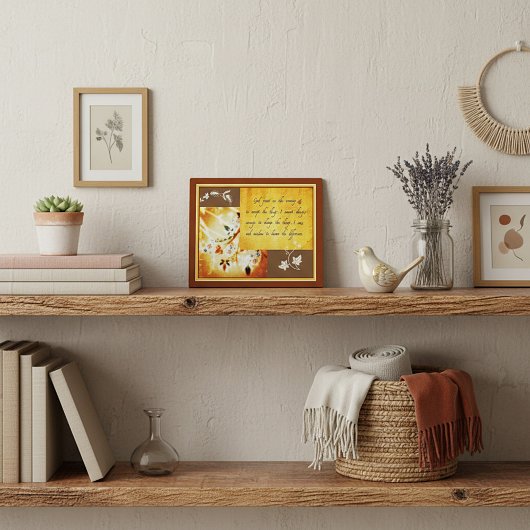 Plaque de prière de sérénité